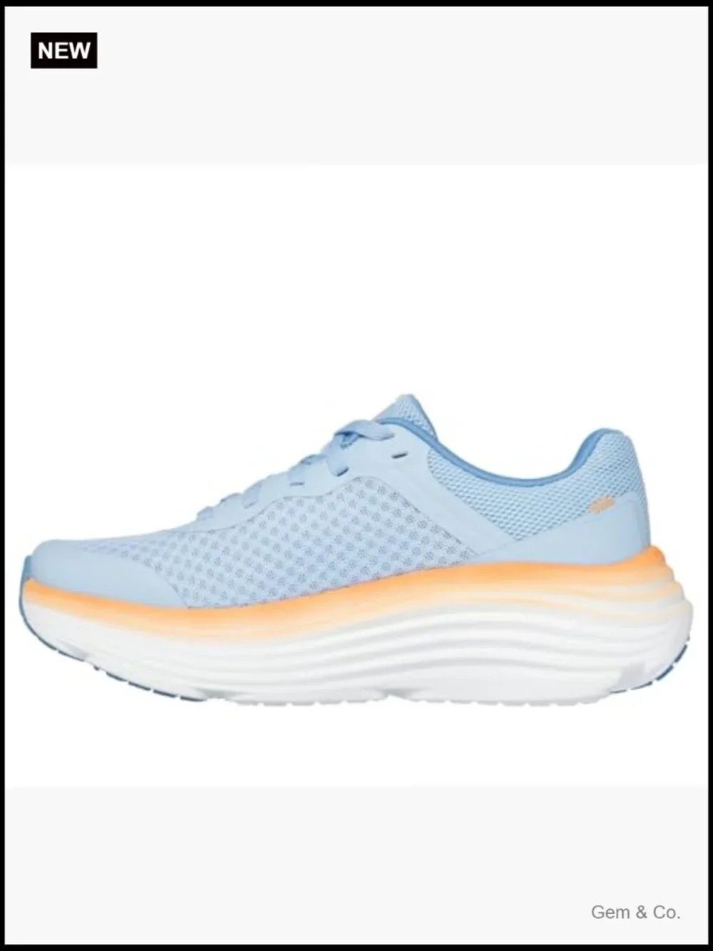 Max Cushioning Running Shoes - Breathable Mesh Lace-Up Sneakers